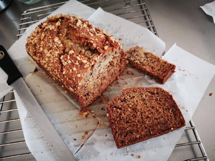 星巴克香蕉核桃蛋糕（starbucks banana walnut bread）