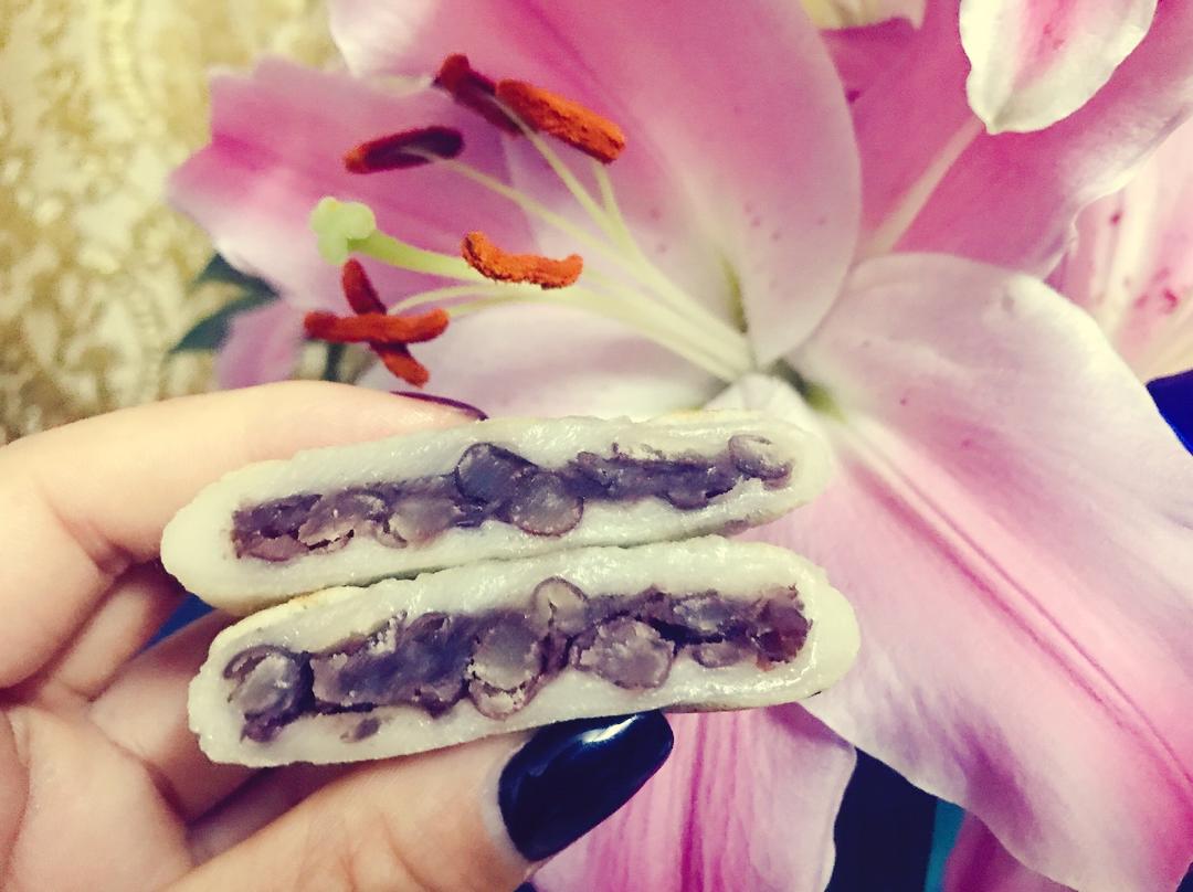 糯米红豆饼