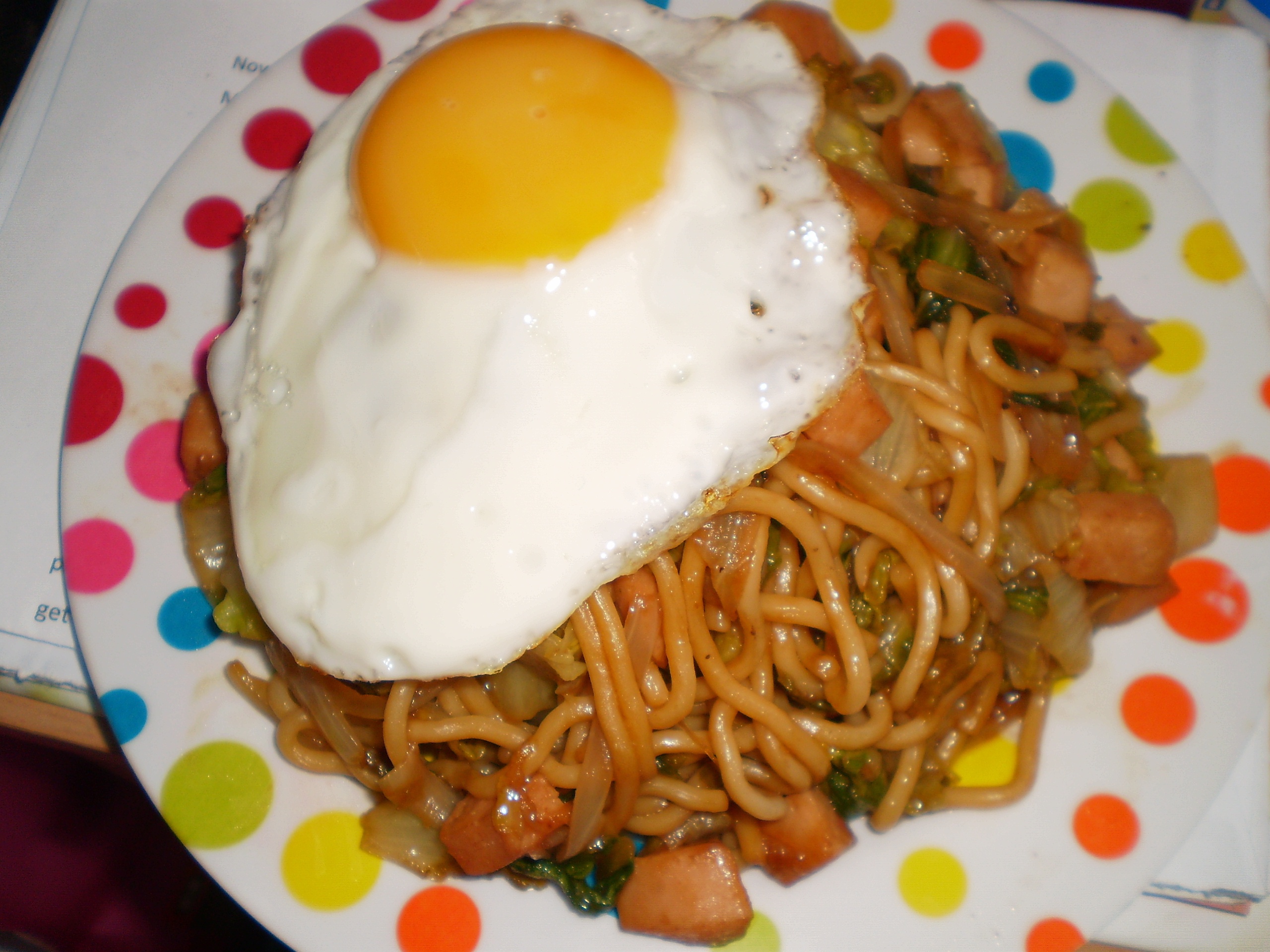 焼きそば（日式酱油炒面）
