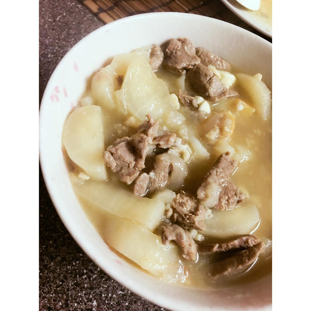 红焖羊肉山药