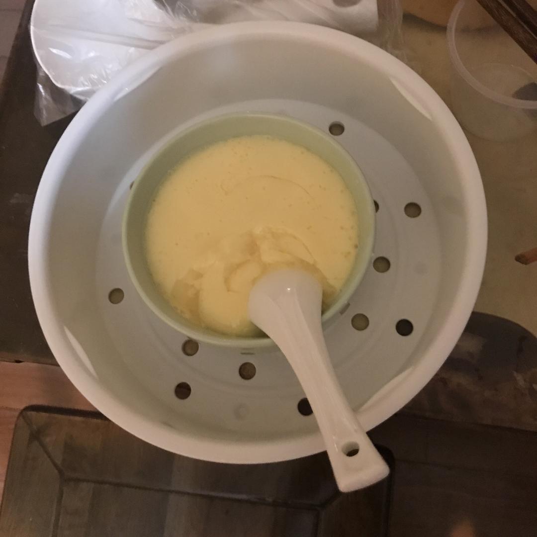 crystal_h做的电饭煲蒸鸡蛋羹