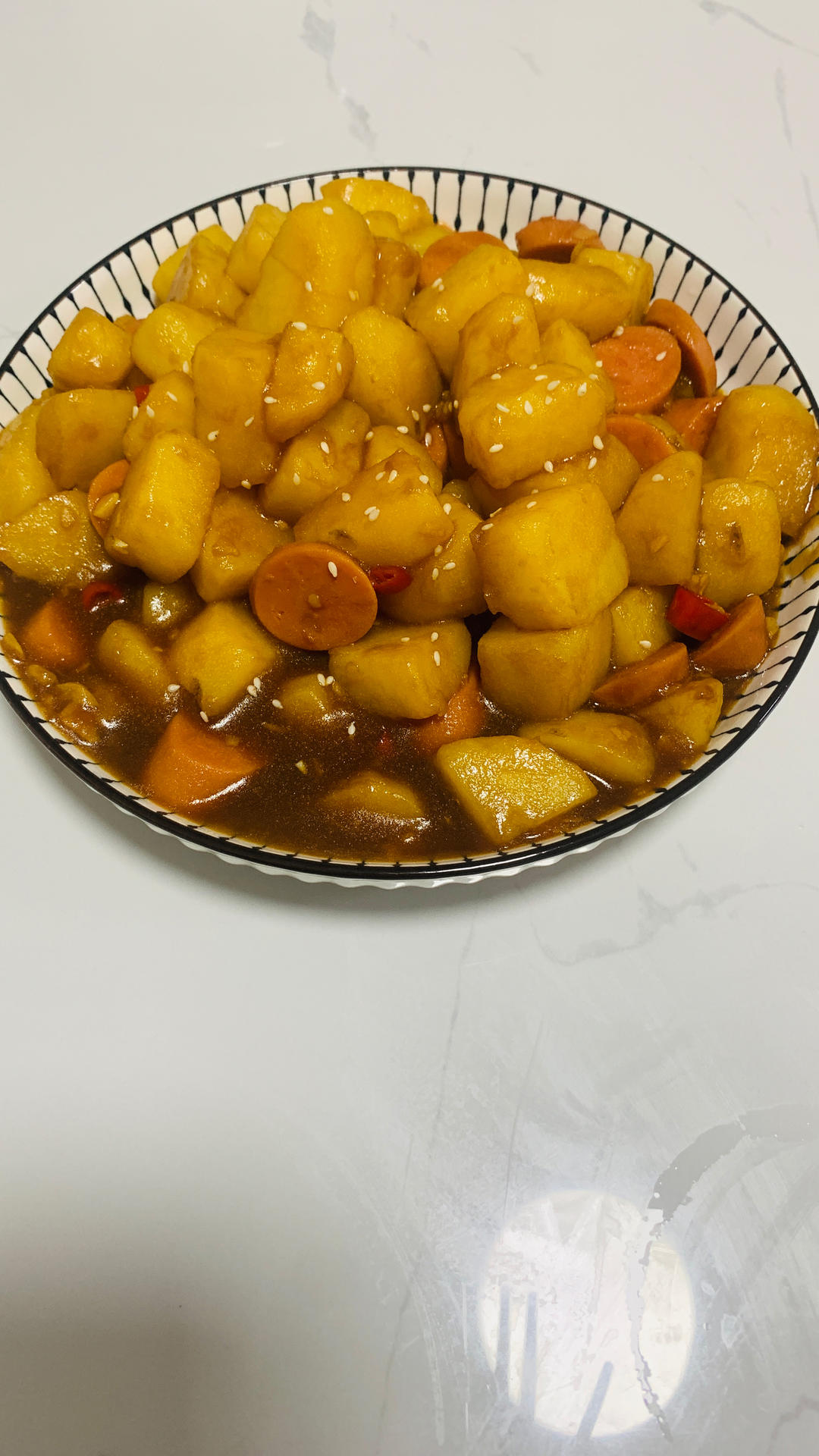 🔥巨下饭，软糯入味！比肉还好吃的红烧土豆