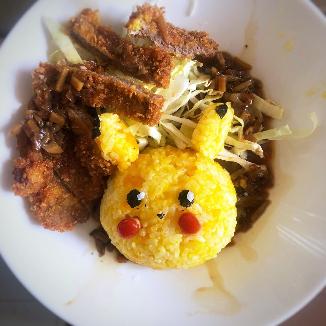 南瓜米饭解锁所有黄色卡通人物(￣∇￣)