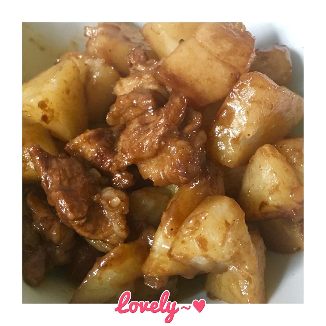 土豆烧肉