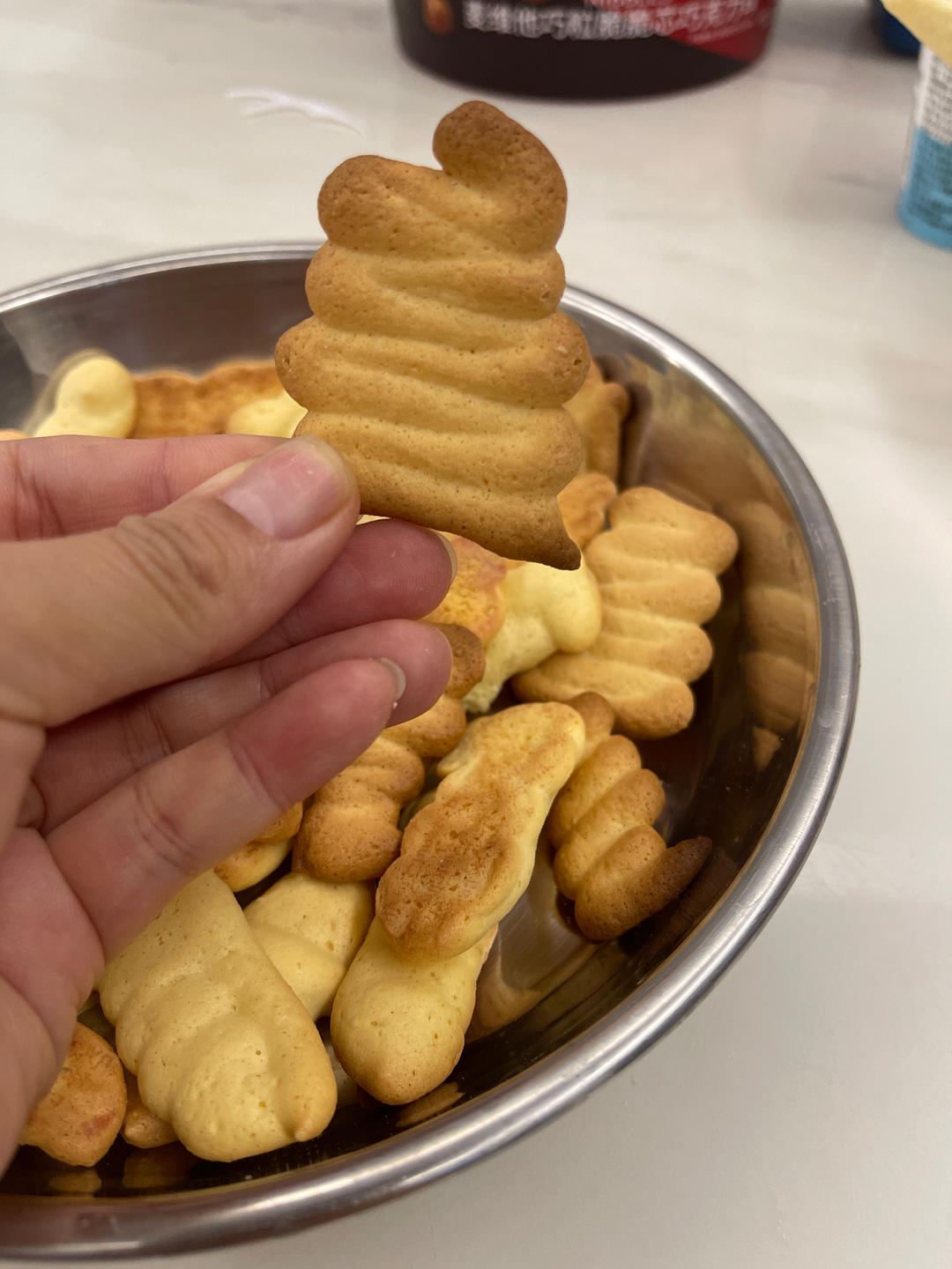 无油无水！入口即化！酥脆好吃的手指饼干！