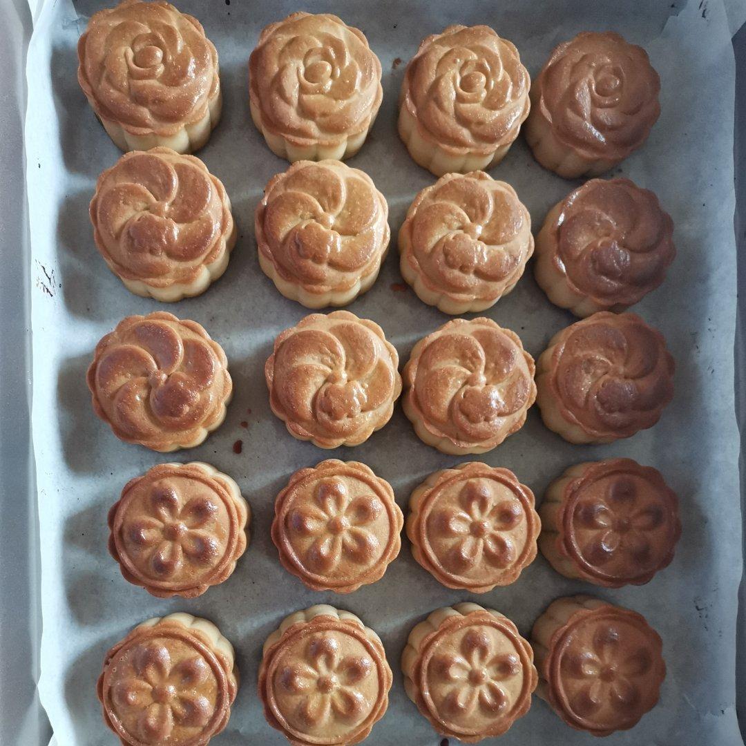 不用转化糖浆-蜂蜜广式月饼