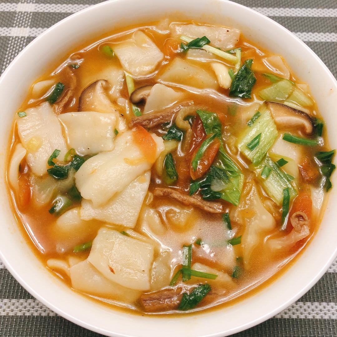 新疆汤饭（揪片子）附揪面片图解