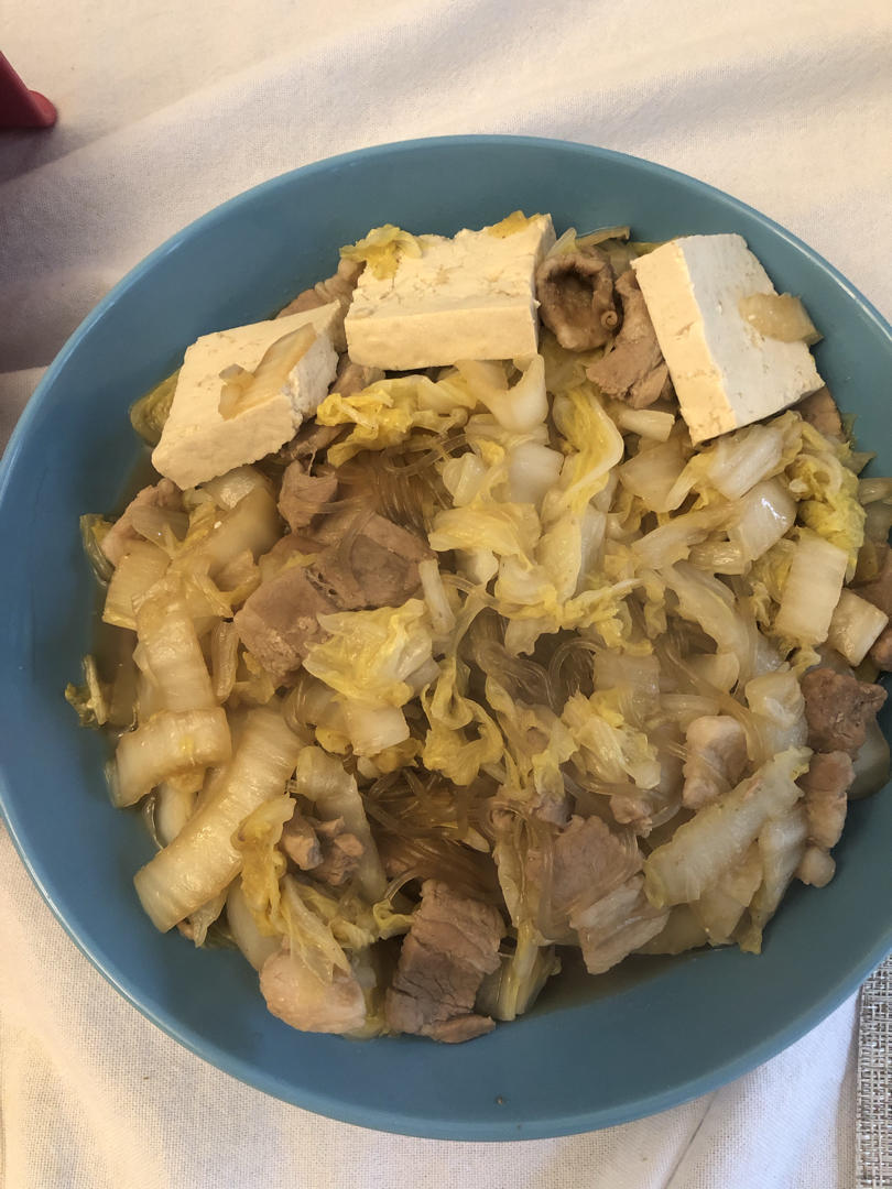 经典大乱炖之—猪肉白菜炖粉条