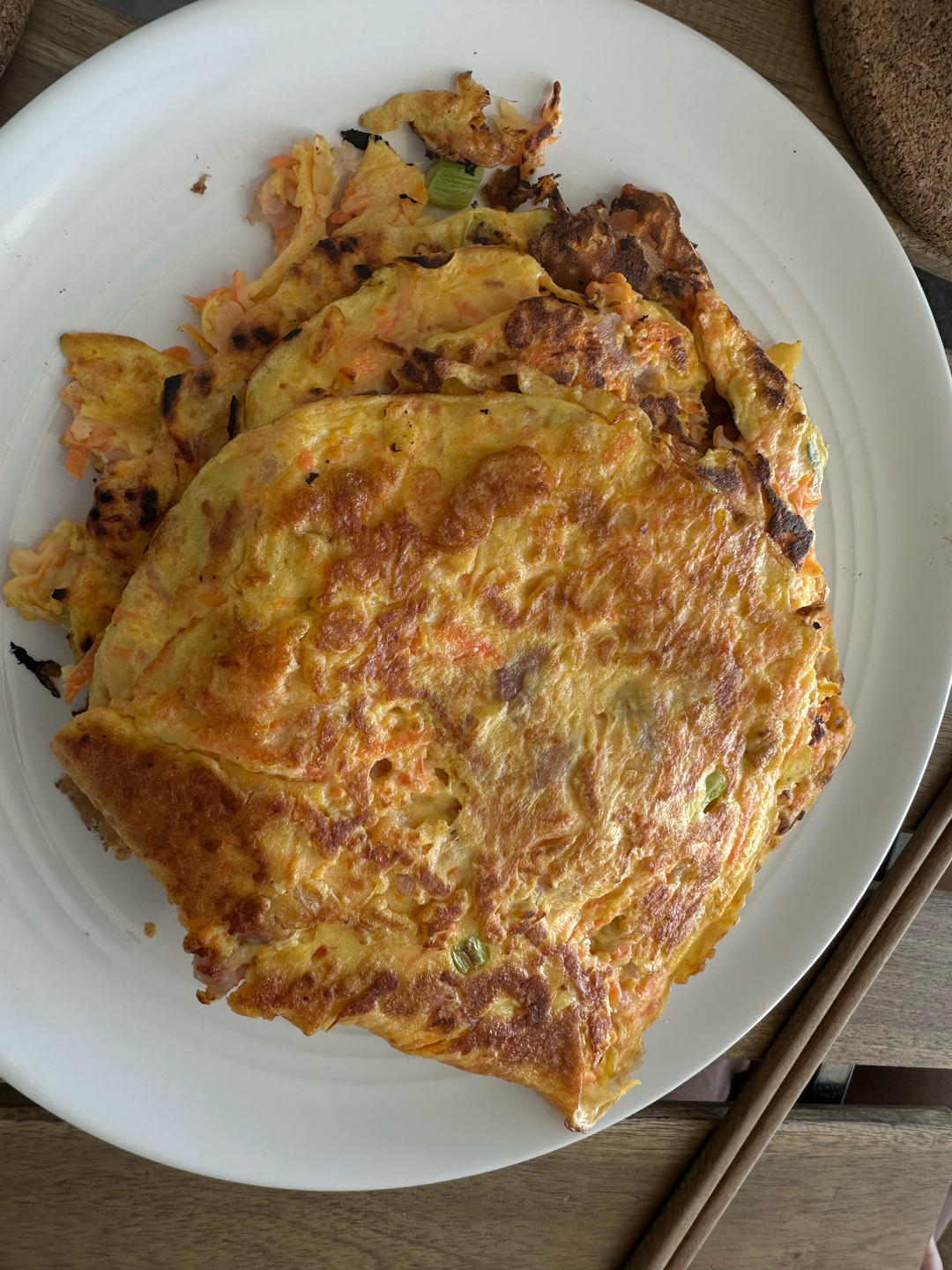 软软咸香鸡蛋饼（超详细）