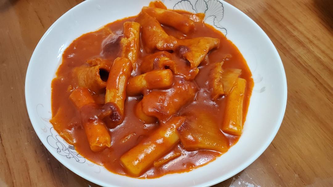 韩式辣炒年糕（or网红芝士套路之芝心年糕）