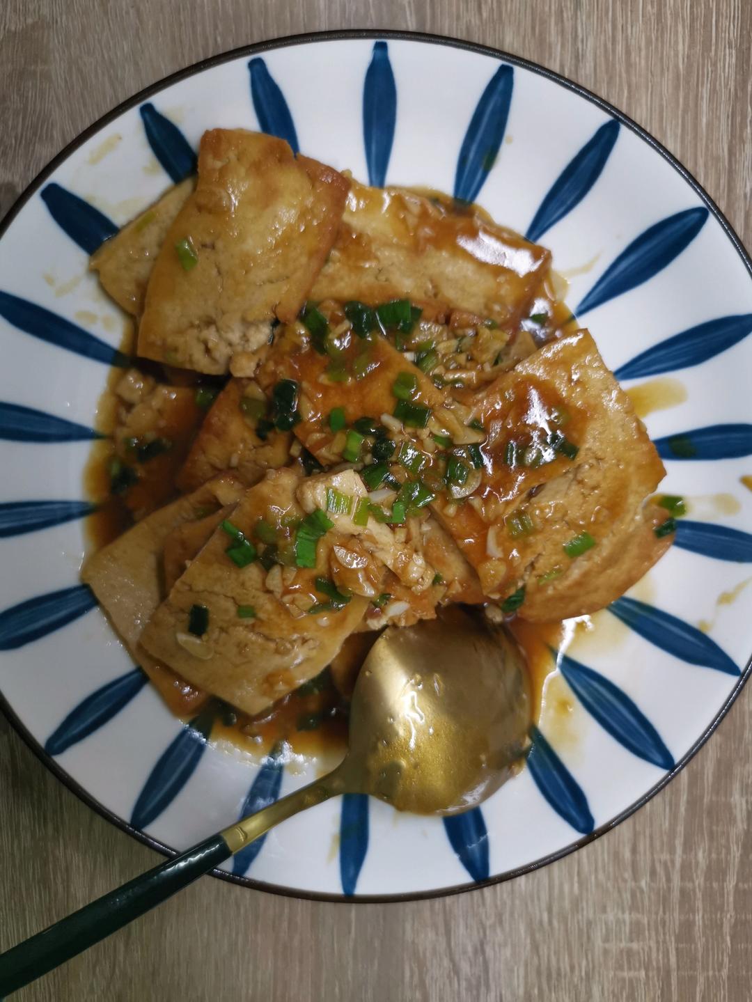 无敌好吃的香煎豆腐