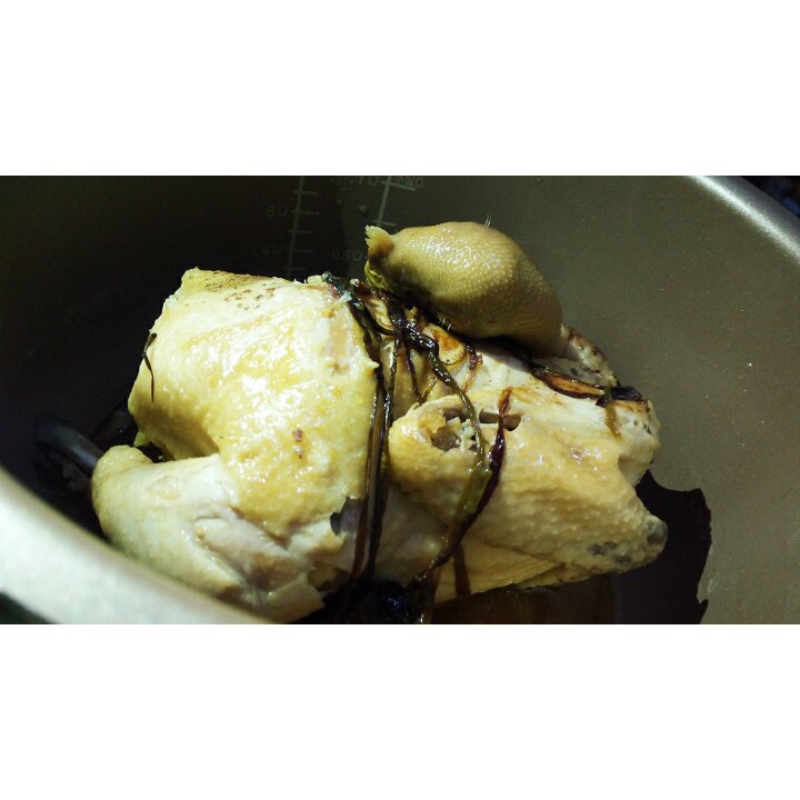 电饭锅盐焗鸡（简易版）
