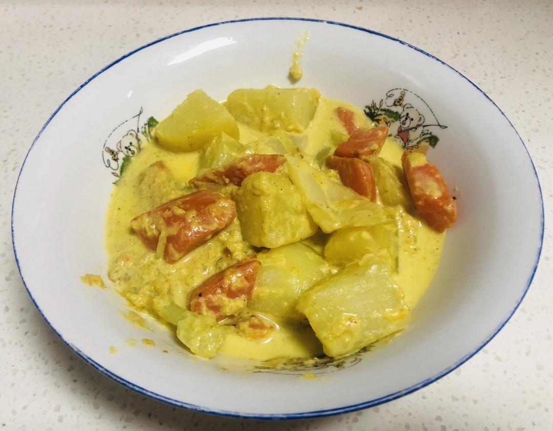 【减脂餐】咖喱时蔬