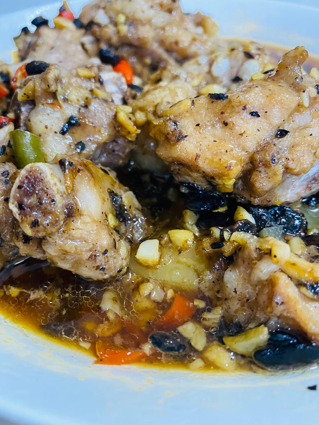 豆豉蒸排骨