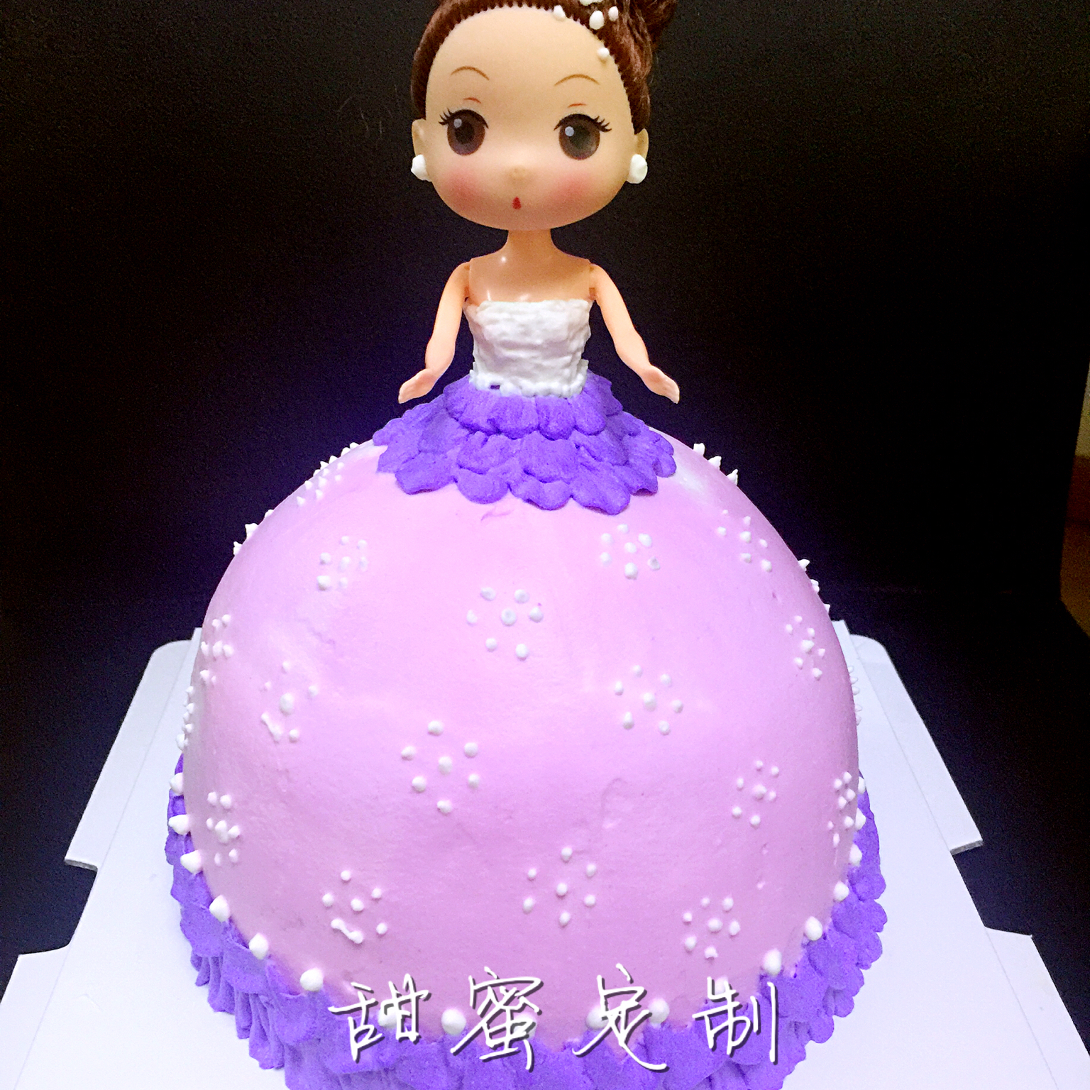 美人鱼迷糊芭比蛋糕