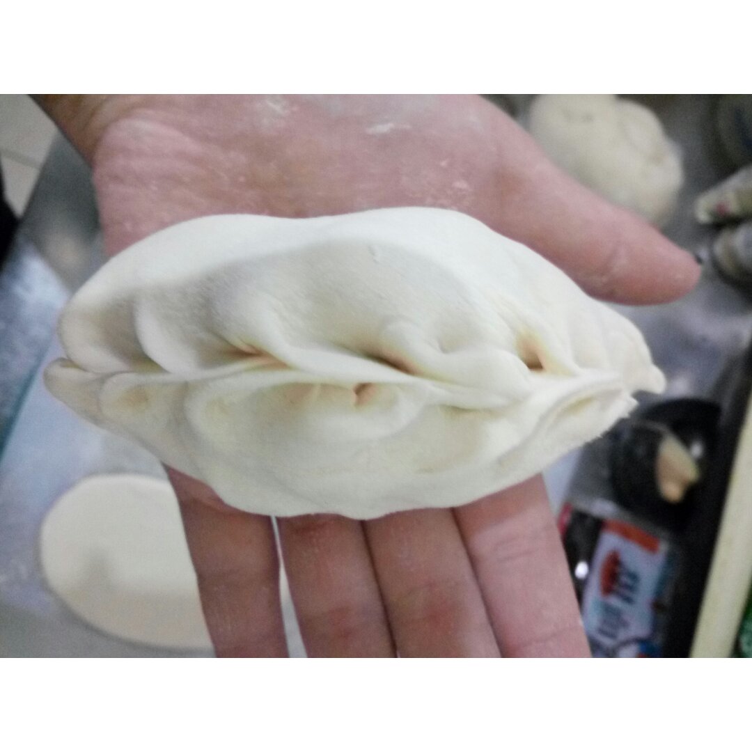 家庭手工肉馅大包子