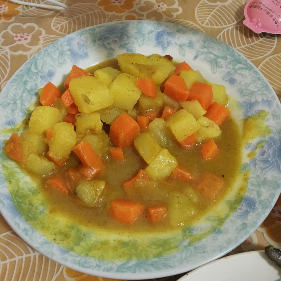 全蔬咖喱土豆