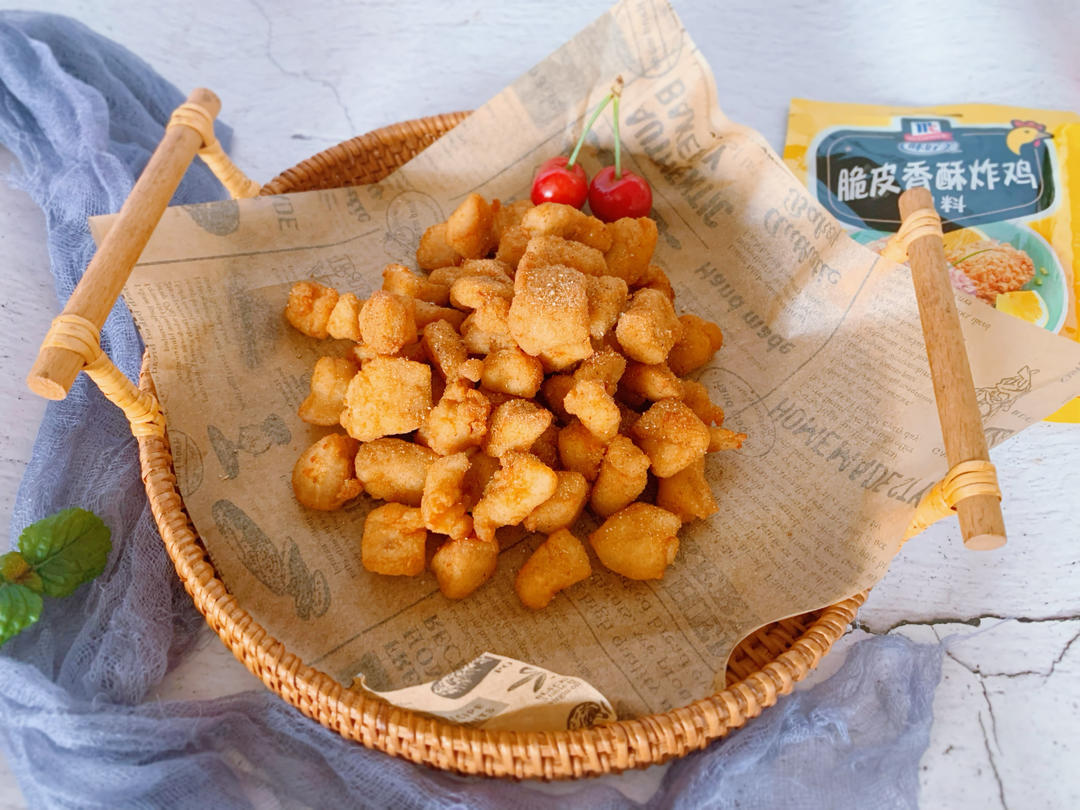 香酥鸡米花的做法 步骤6