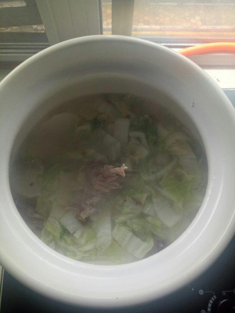 奶白鸭架汤（烤鸭）