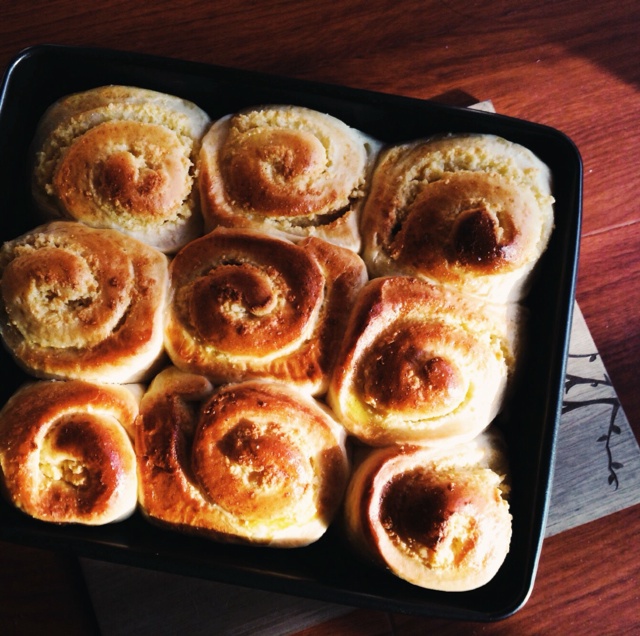 炼奶椰蓉面包卷