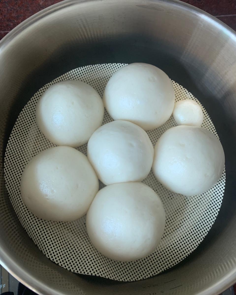 奶香馒头（面包机揉面）