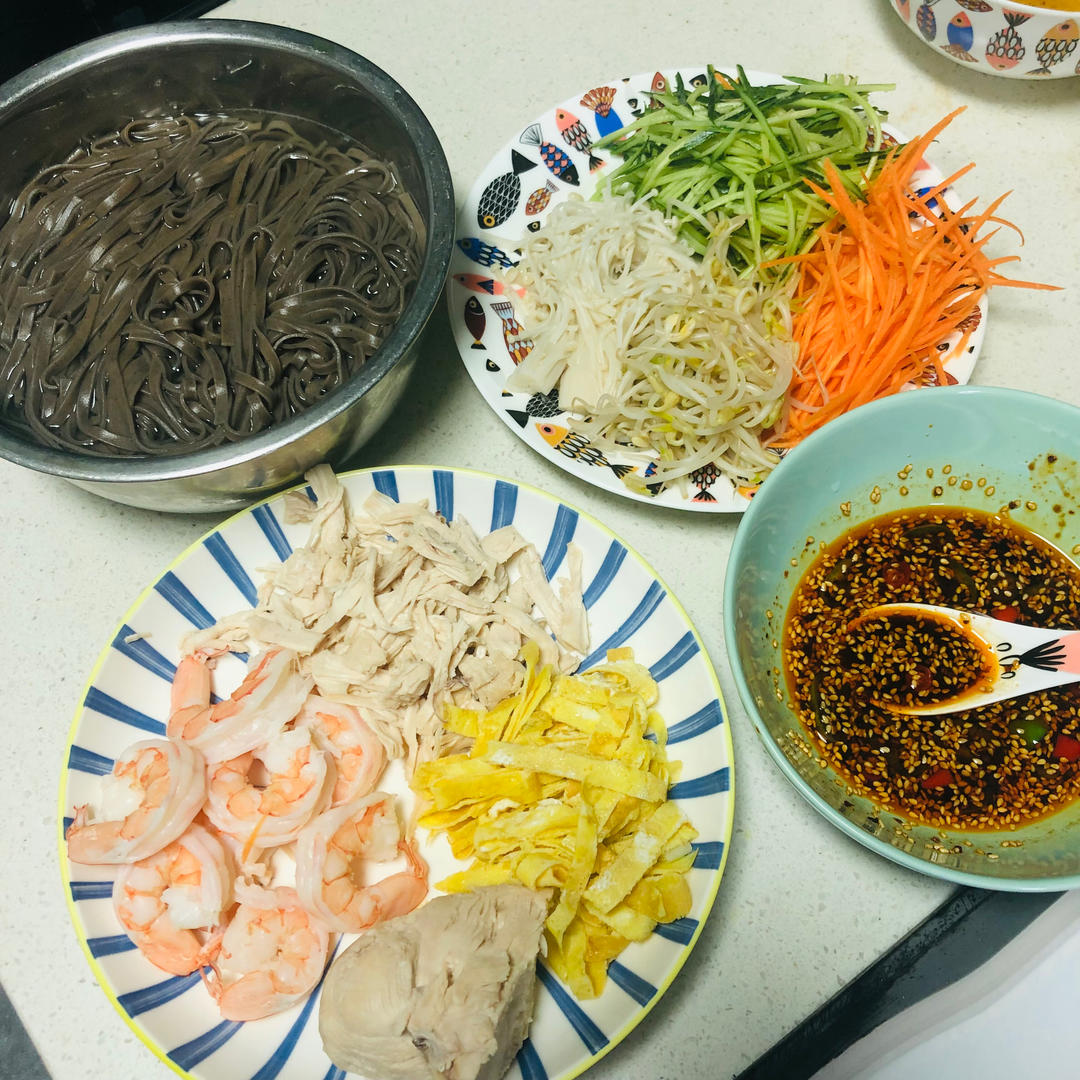 鸡丝凉面 好吃不胖