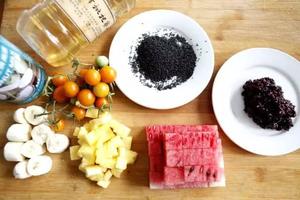 明列子蜂蜜饮&明列子水果拼盘丨翔宇素食的做法 步骤6