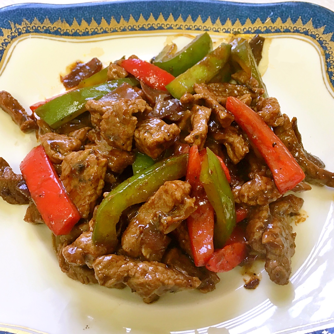 家常菜 黑椒牛柳 王艳艳艳艳做的黑椒牛柳