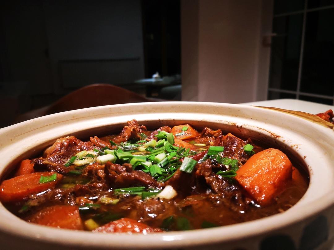 红烧羊肉炖胡萝卜