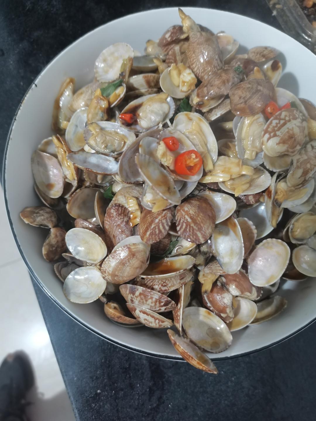 巨好吃❗爆炒花蛤，味道堪比大排档‼️