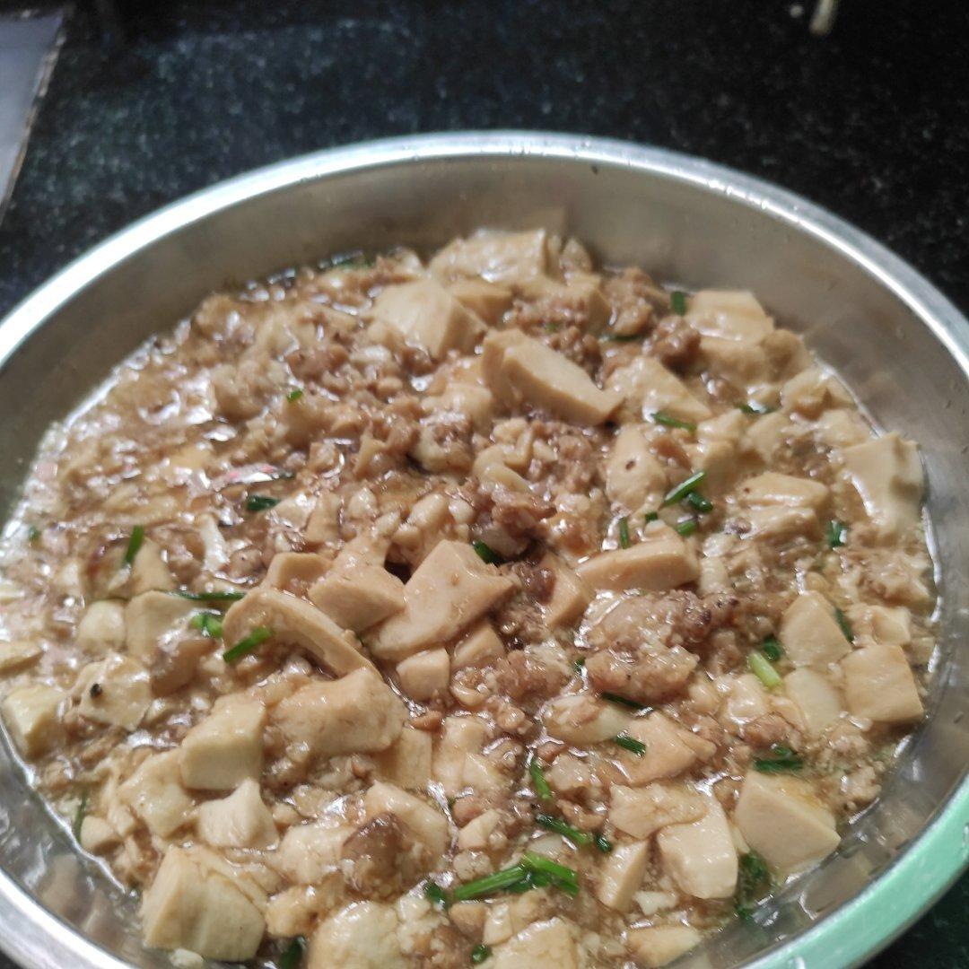 肉末嫩豆腐｜嫩滑口感爽口！这道快手菜超级下饭！！（减脂少油版）