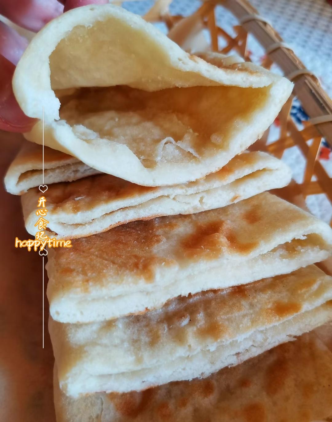 【夹肉夹菜都好吃可以夹万物的松软口袋饼的做法视频_做法步骤】_下厨房
