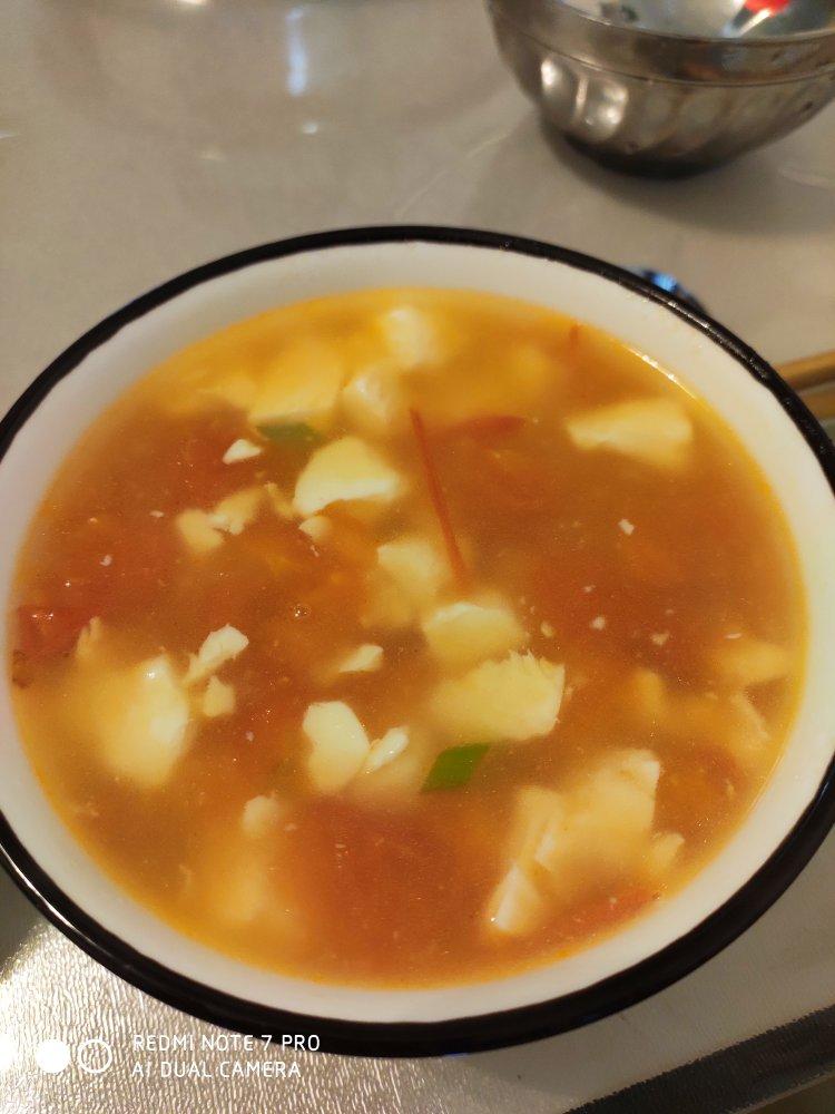 番茄内酯豆腐