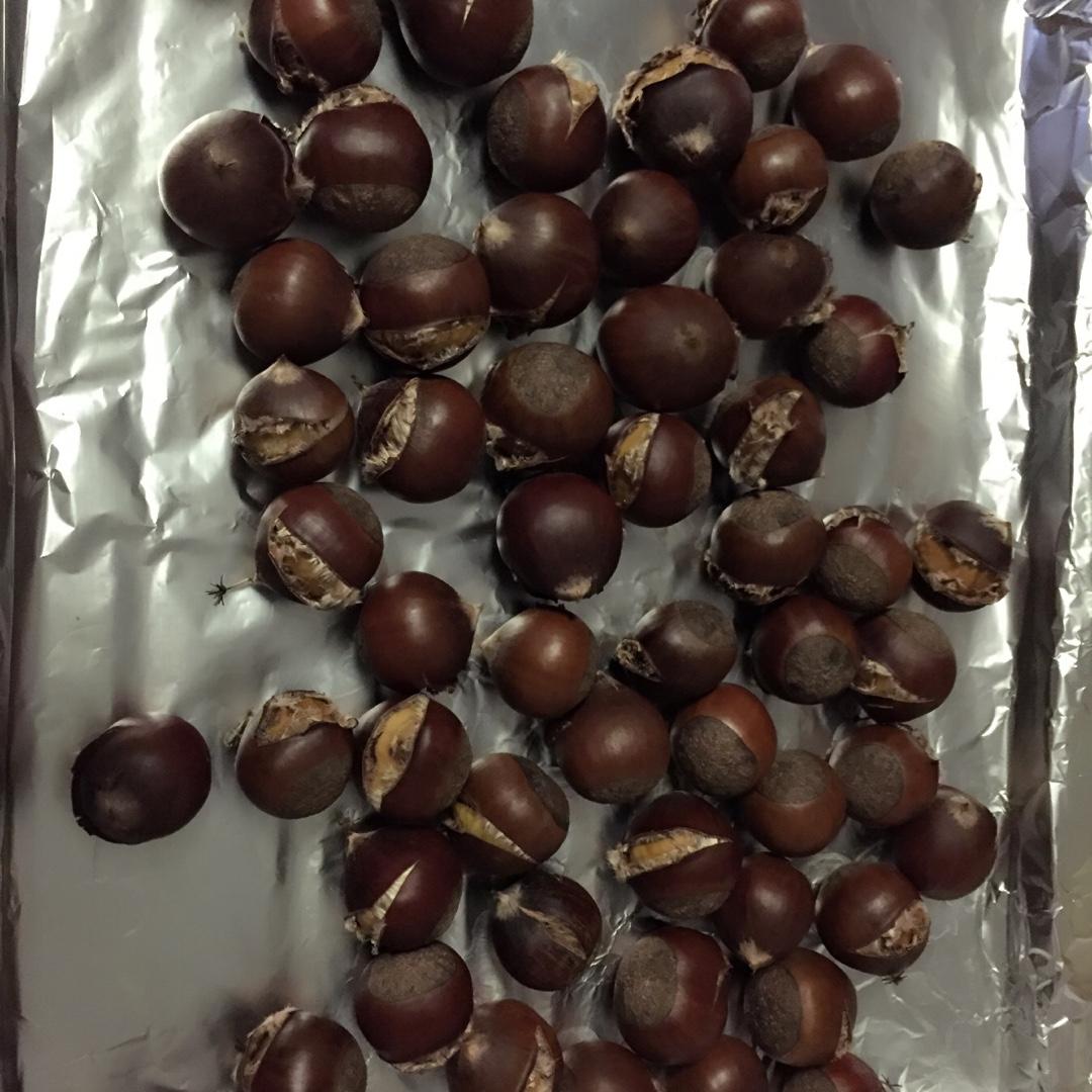 新手零失败烤栗子
