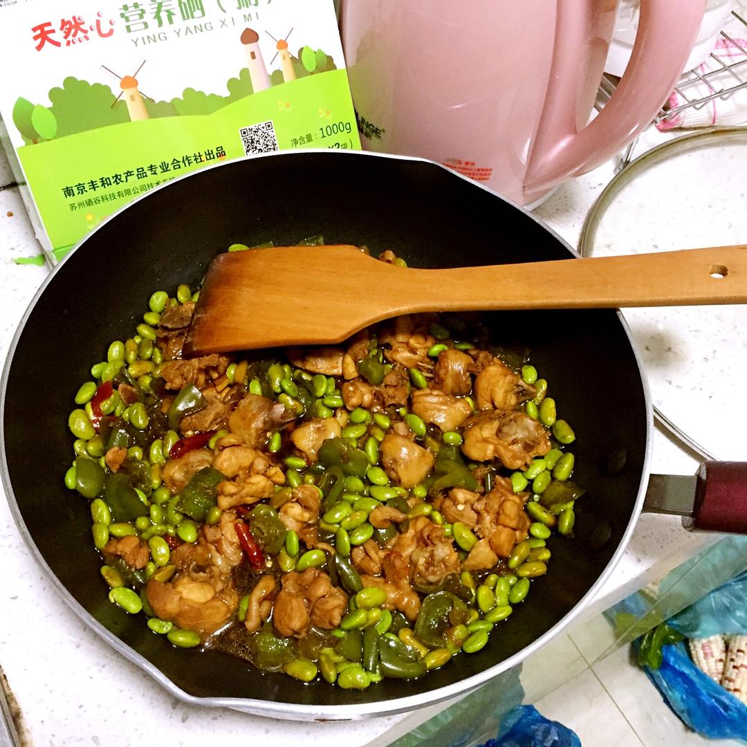 毛豆鸡腿