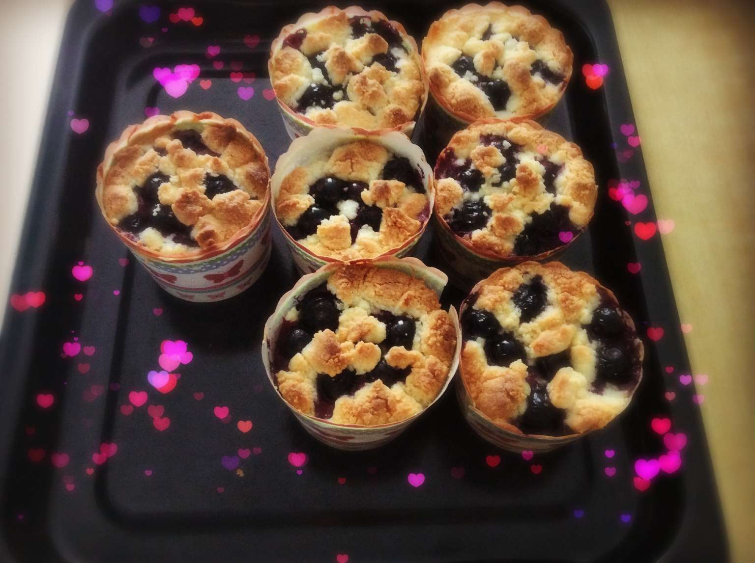 PH大师的金宝顶蓝莓马芬