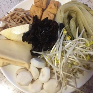 张姐-八宝菜（老杭州味道）的做法 步骤1