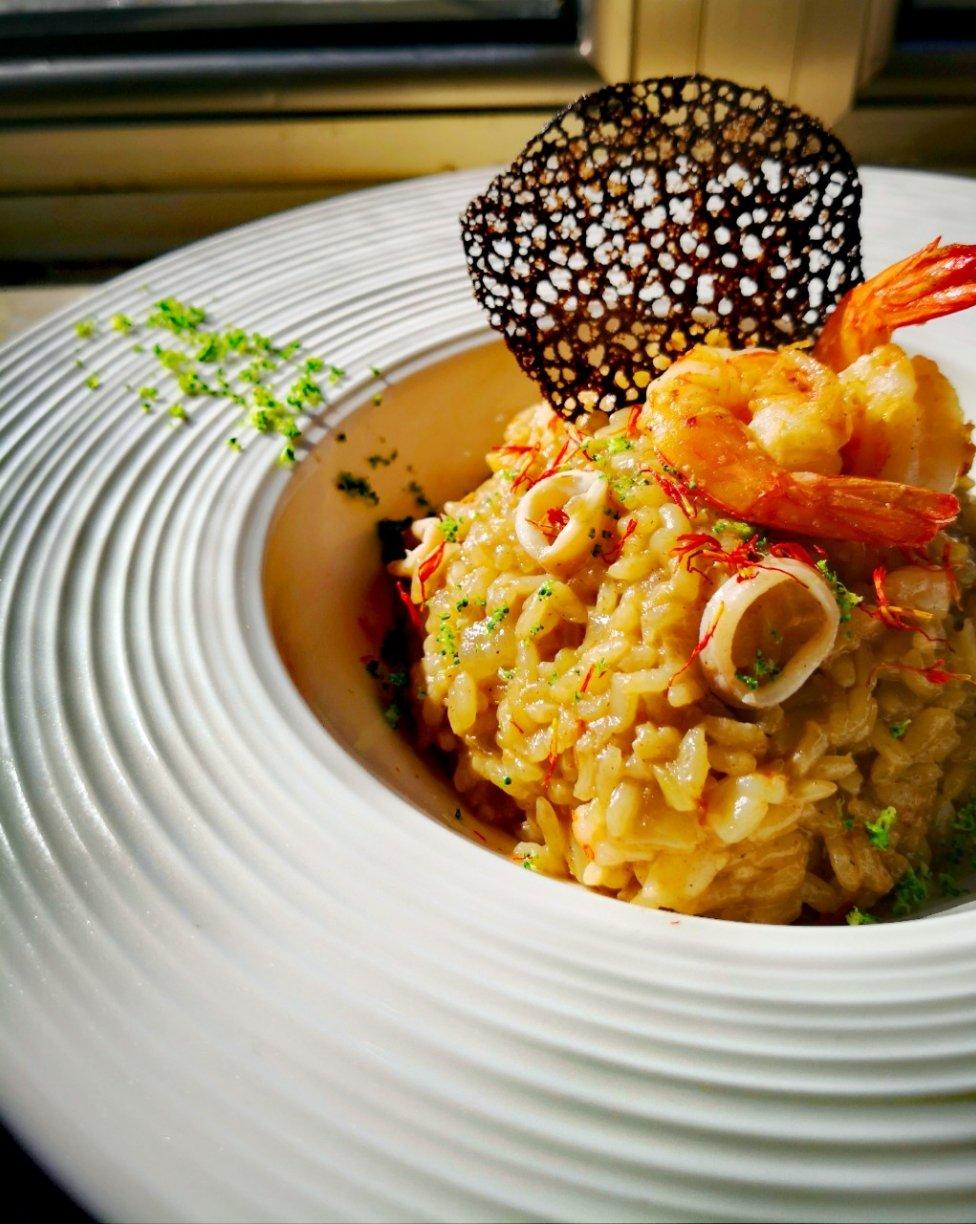 意大利海鲜烩饭