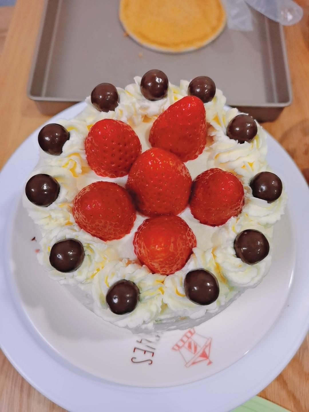 不塌陷不开裂的戚风(杯子、6寸）蛋糕