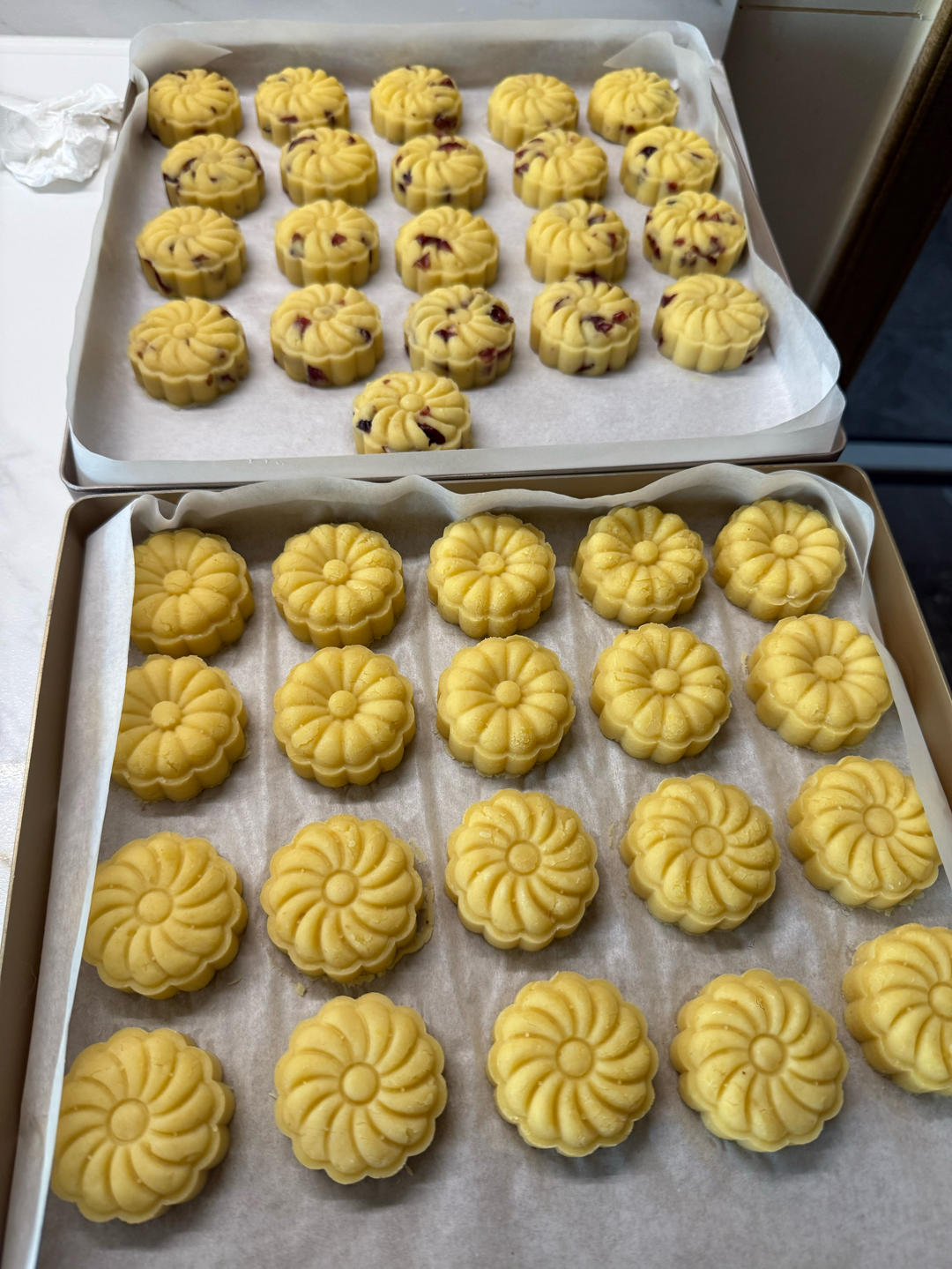 自制奶香绿豆糕