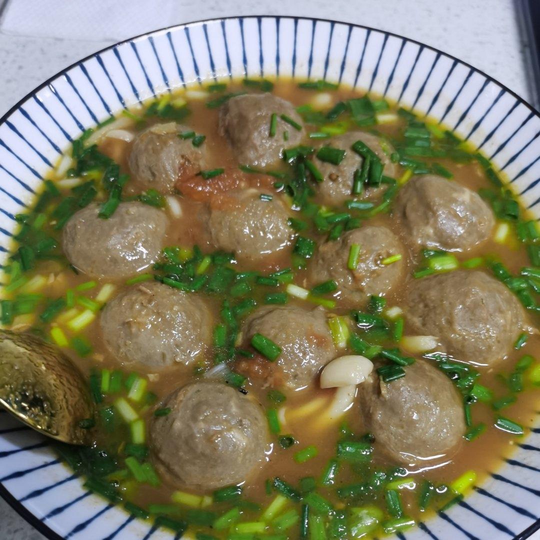 王俊凯番茄牛肉丸子汤