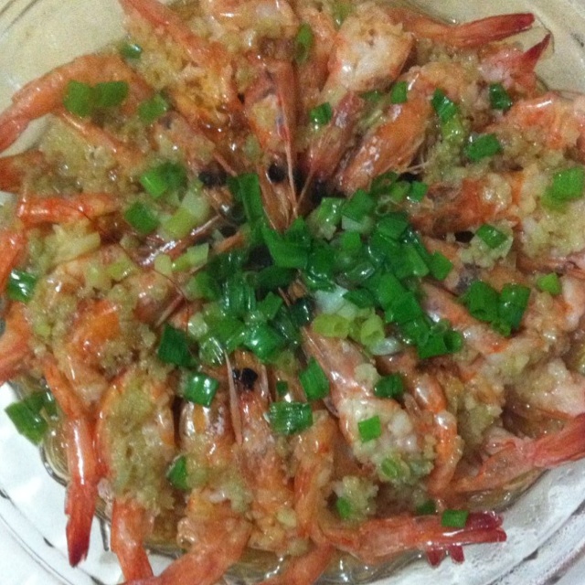 蒜蓉粉丝蒸虾