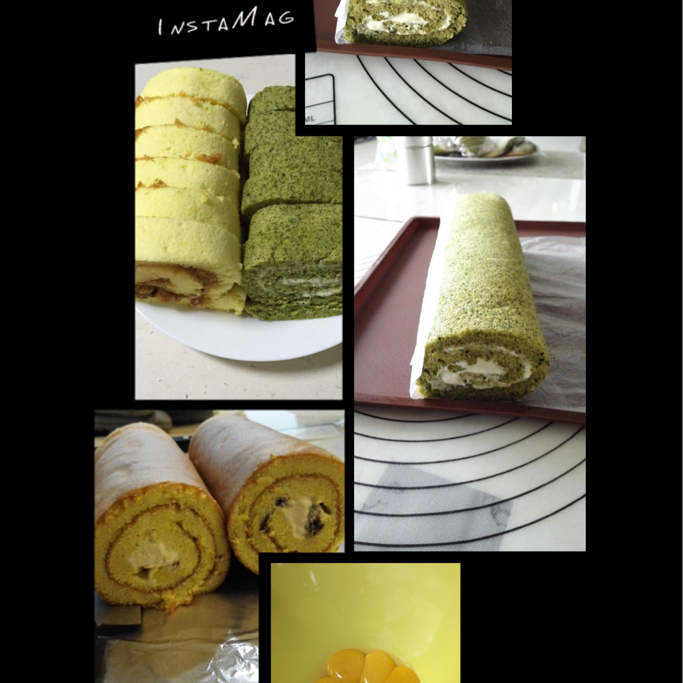 瑞士卷蛋糕卷
（方子参考了甜先森的小厨娘）