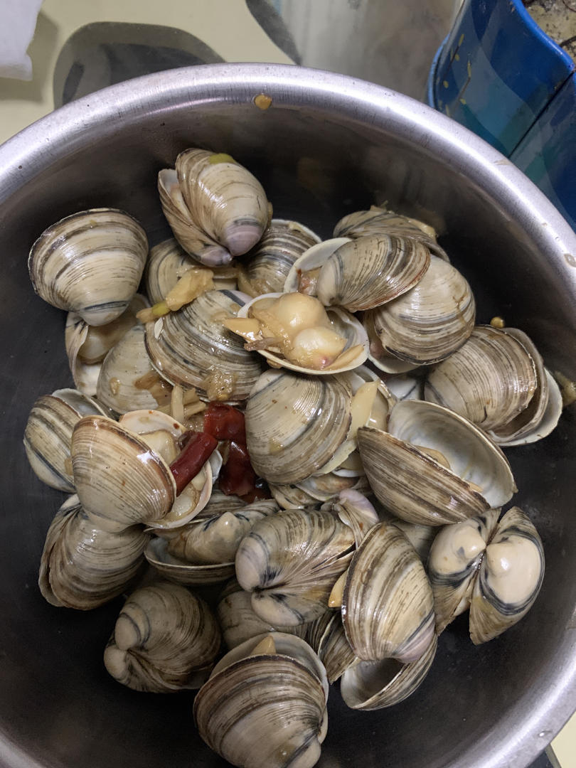 秒杀路边摊‼️巨好吃的爆炒花甲‼️辣炒花蛤