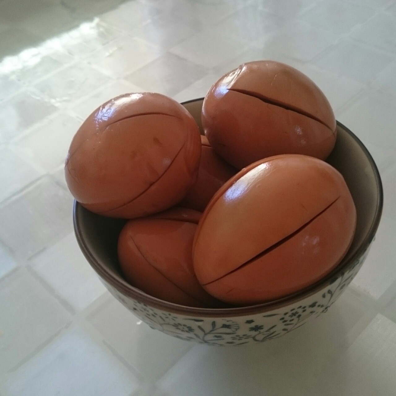五香卤鸡蛋