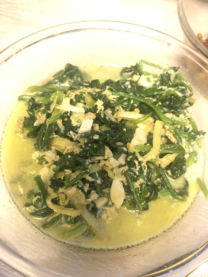 波菜鸡蛋汤