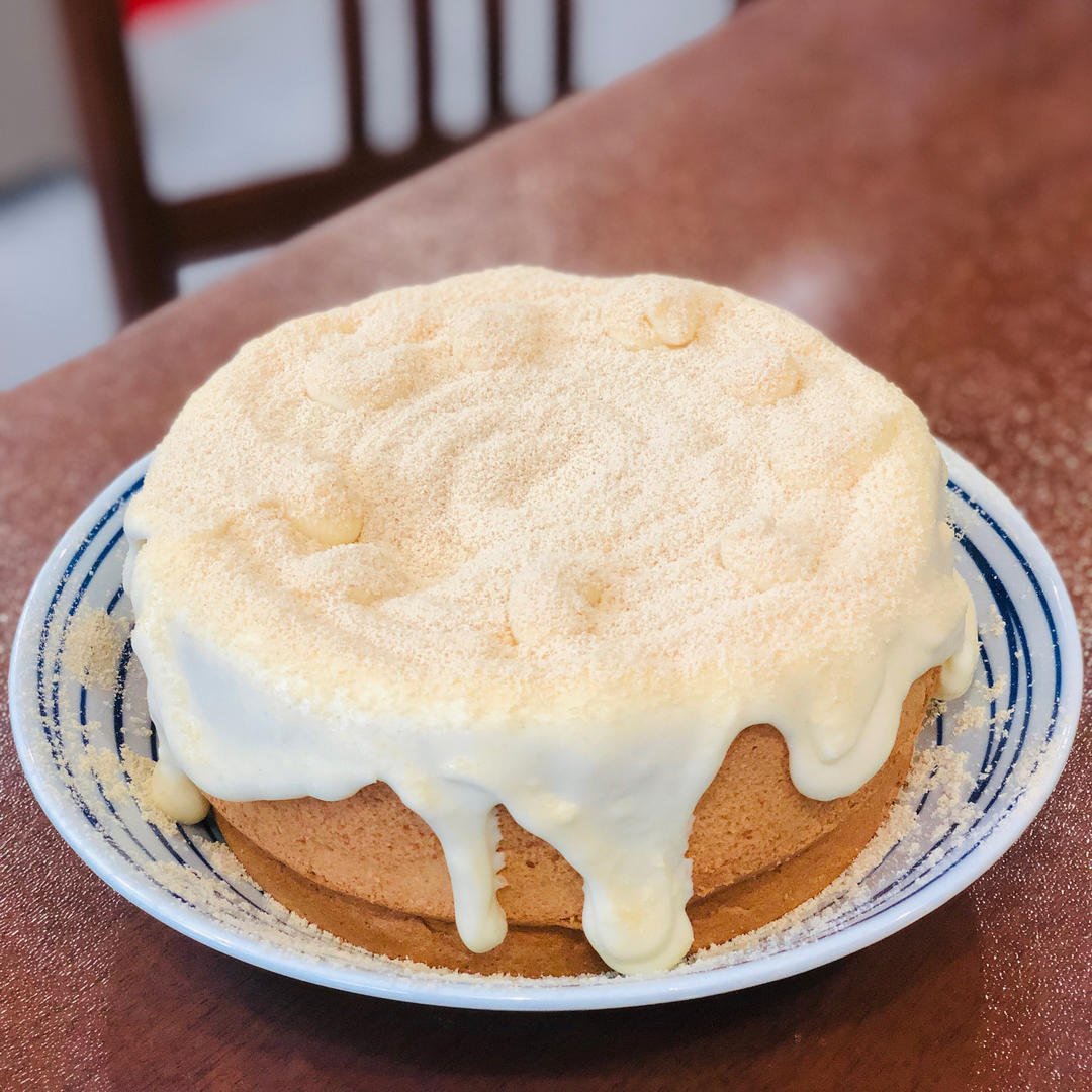 超好吃的豆乳爆浆蛋糕