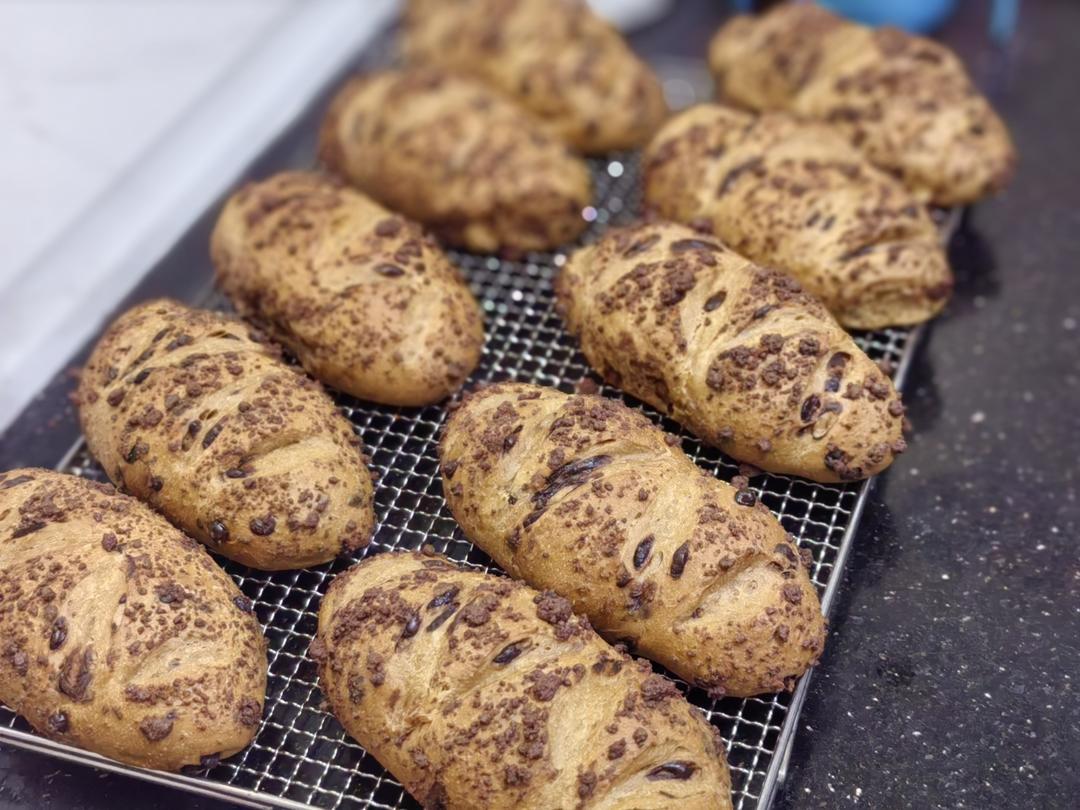 超浓郁、巨好吃~咖啡巧克力软欧