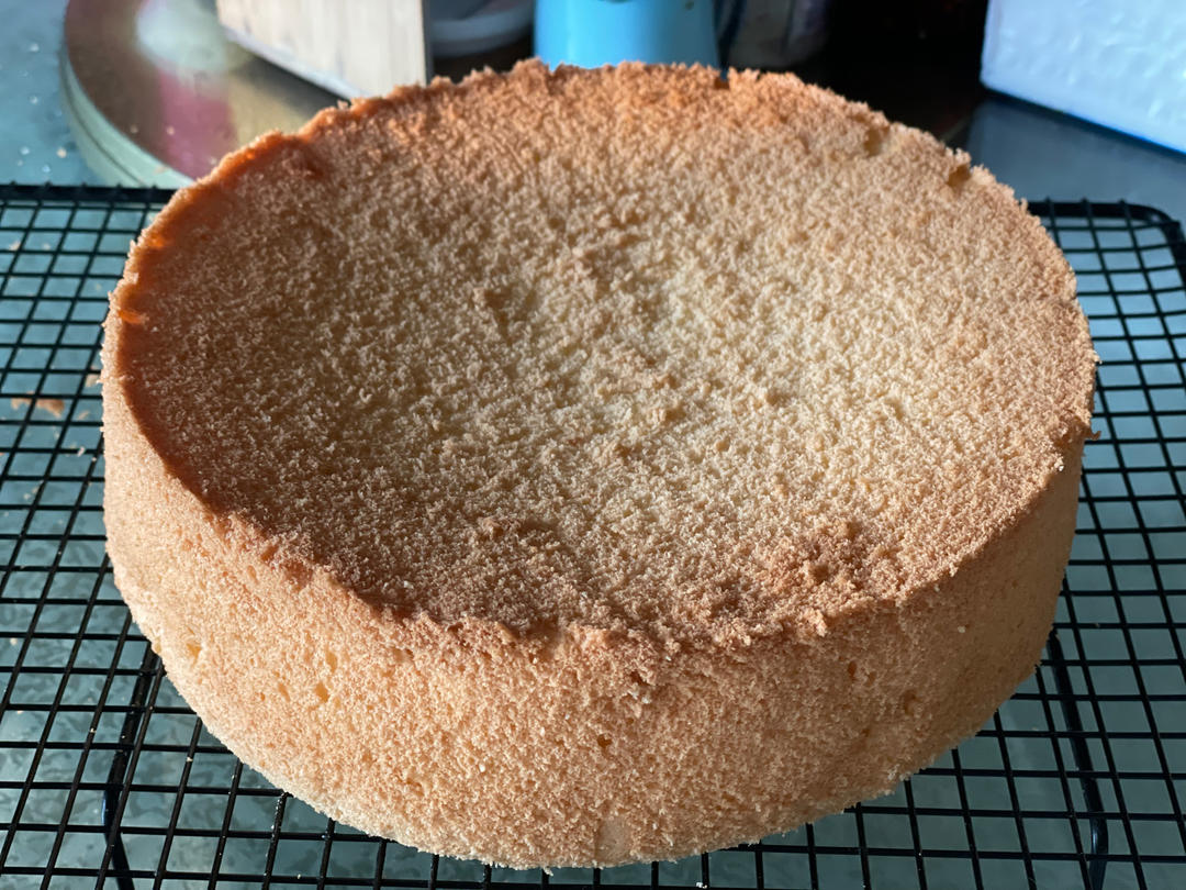 视频菜谱:原味戚风蛋糕8寸戚风蛋糕不裂