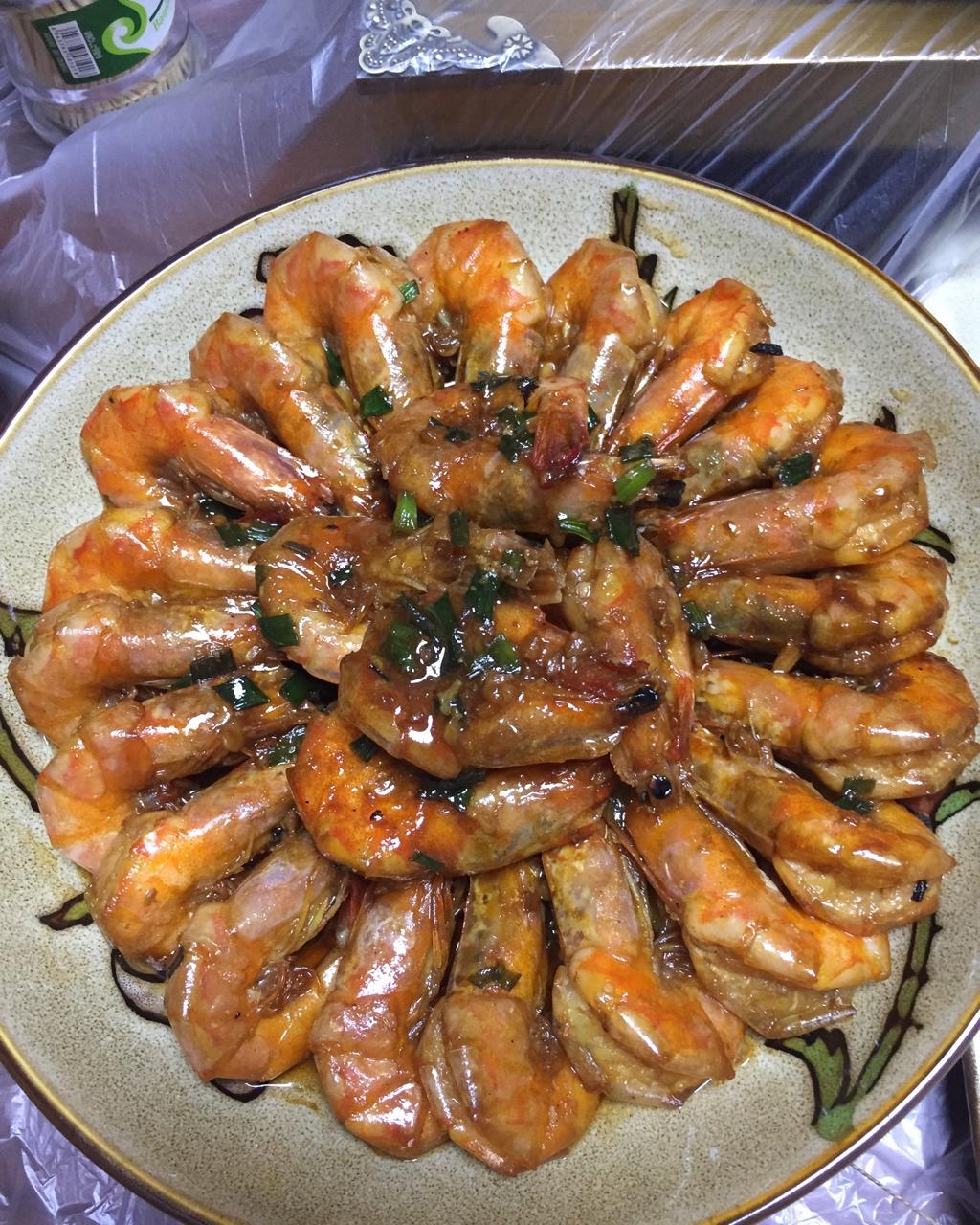年夜饭之油焖大虾